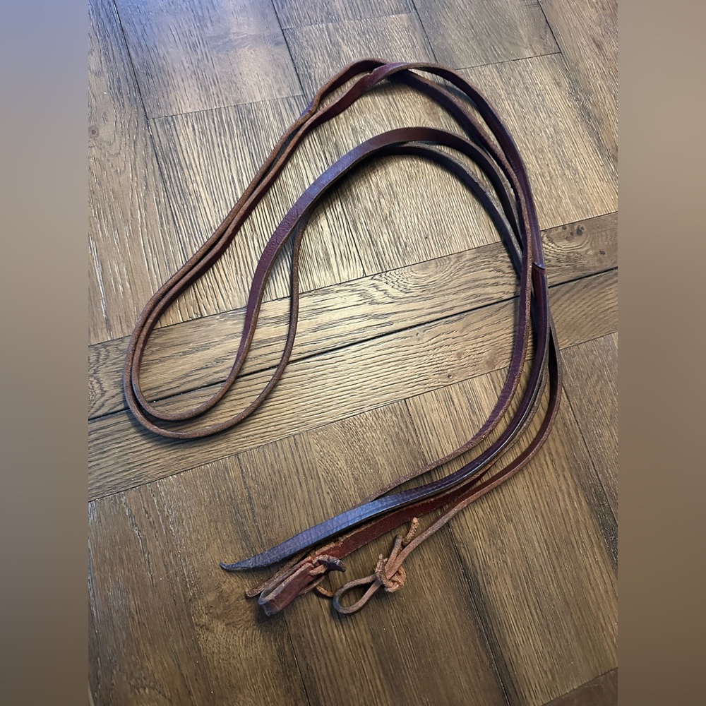 Horse Tack - 6 1/2’ Leather Western Split Reins